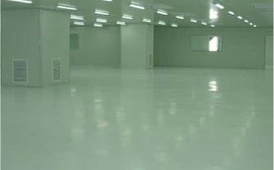 永安坝街道流展型环氧地坪中涂